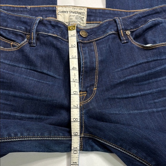 Jimmy Taverniti Blue Boot Cut Jeans with Classic Flare - Picture 5 of 7